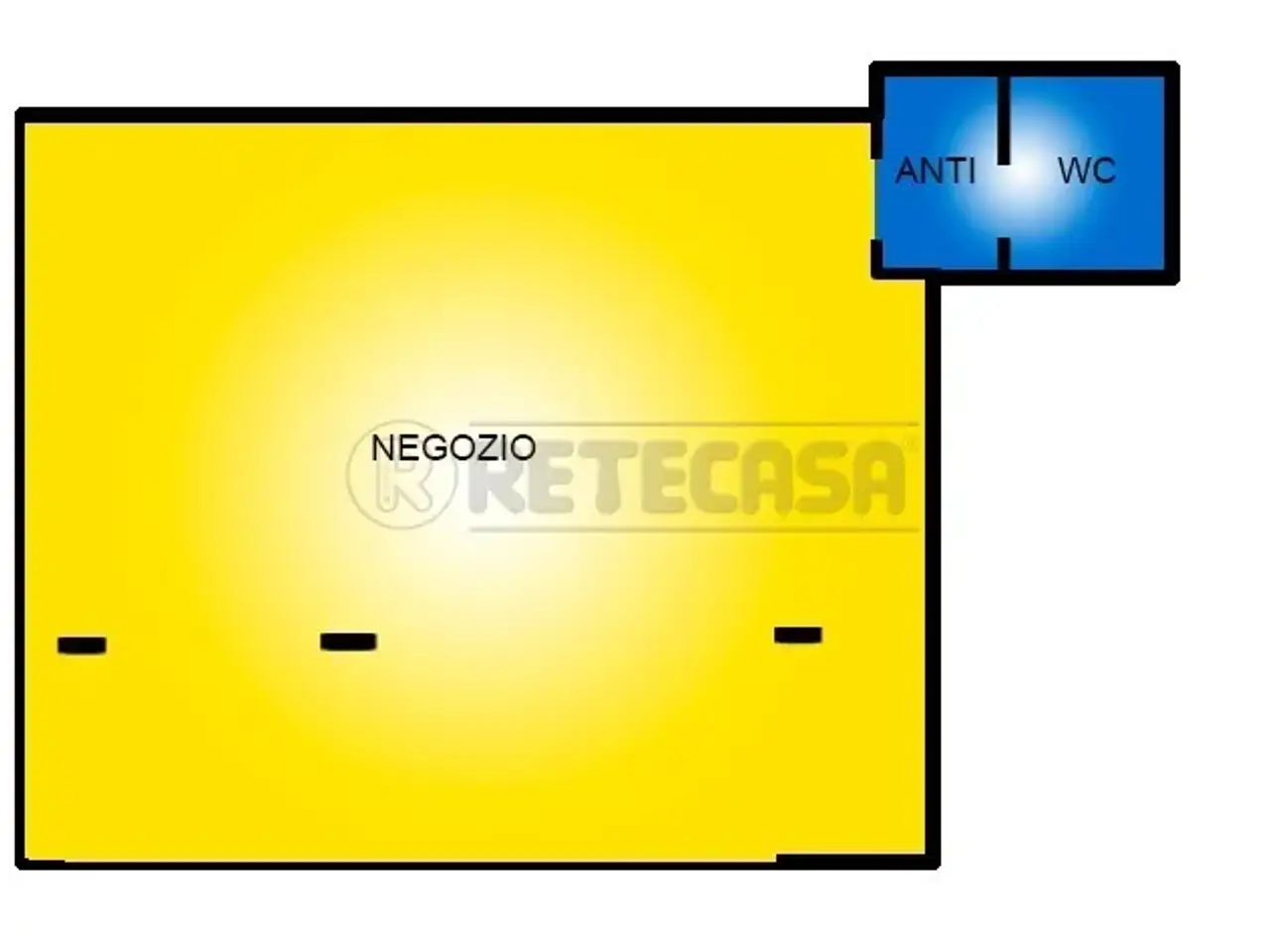 Palazzina commerciale in , Longare, {3} - Planimetria 1