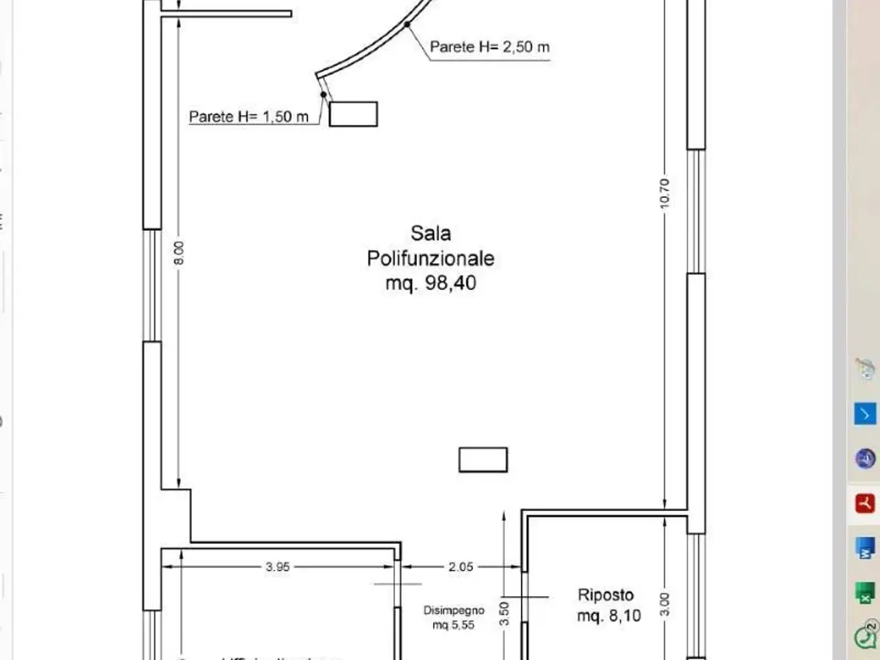 Capannone in Via delle Magnolie, Alcamo, {3} - Planimetria 1