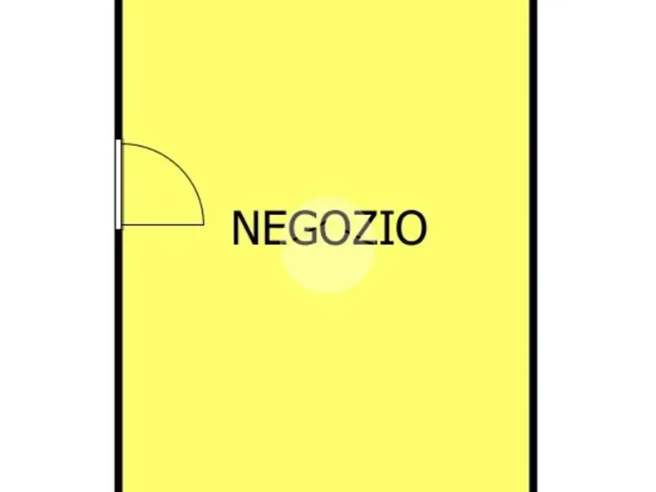 Negozio in Via Foligno 47, Torino, {3} - Planimetria 1