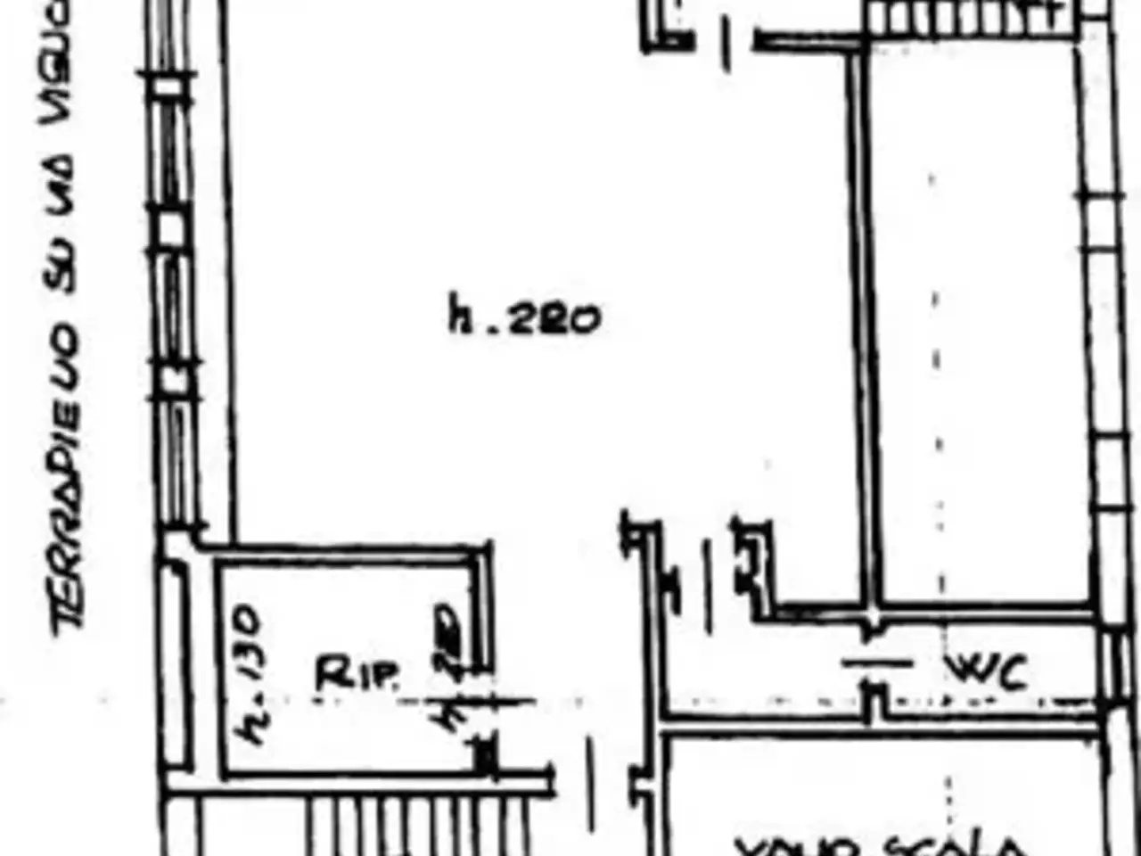 Magazzino in Via Vignolo 6, Cuneo, {3} - Planimetria 1