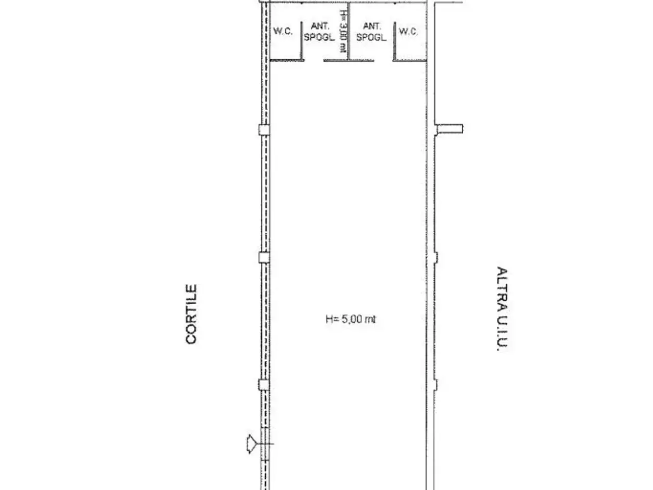 Laboratorio in Via Taranto 11, Casoria, {3} - Planimetria 1