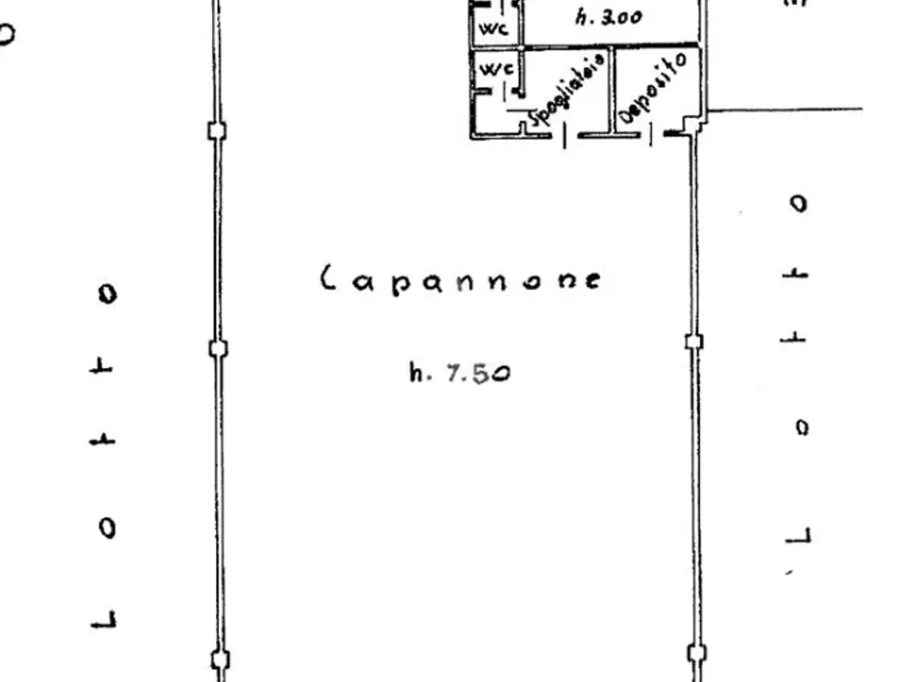 Capannone in Via Aldo Moro 2, San Gillio, {3} - Planimetria 1