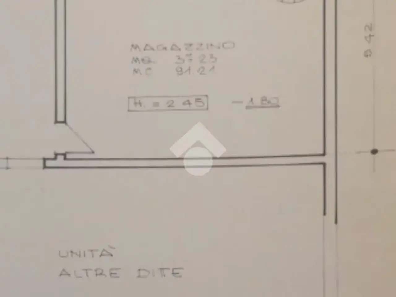 Negozio in Via Barbariga 34, Stra, {3} - Planimetria 1