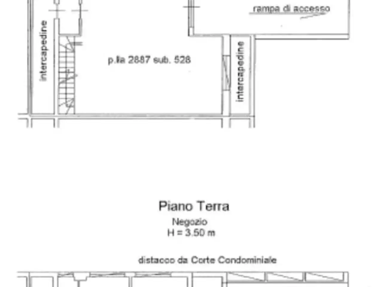 Negozio in Via Lucca 14, Ardea, {3} - Planimetria 1