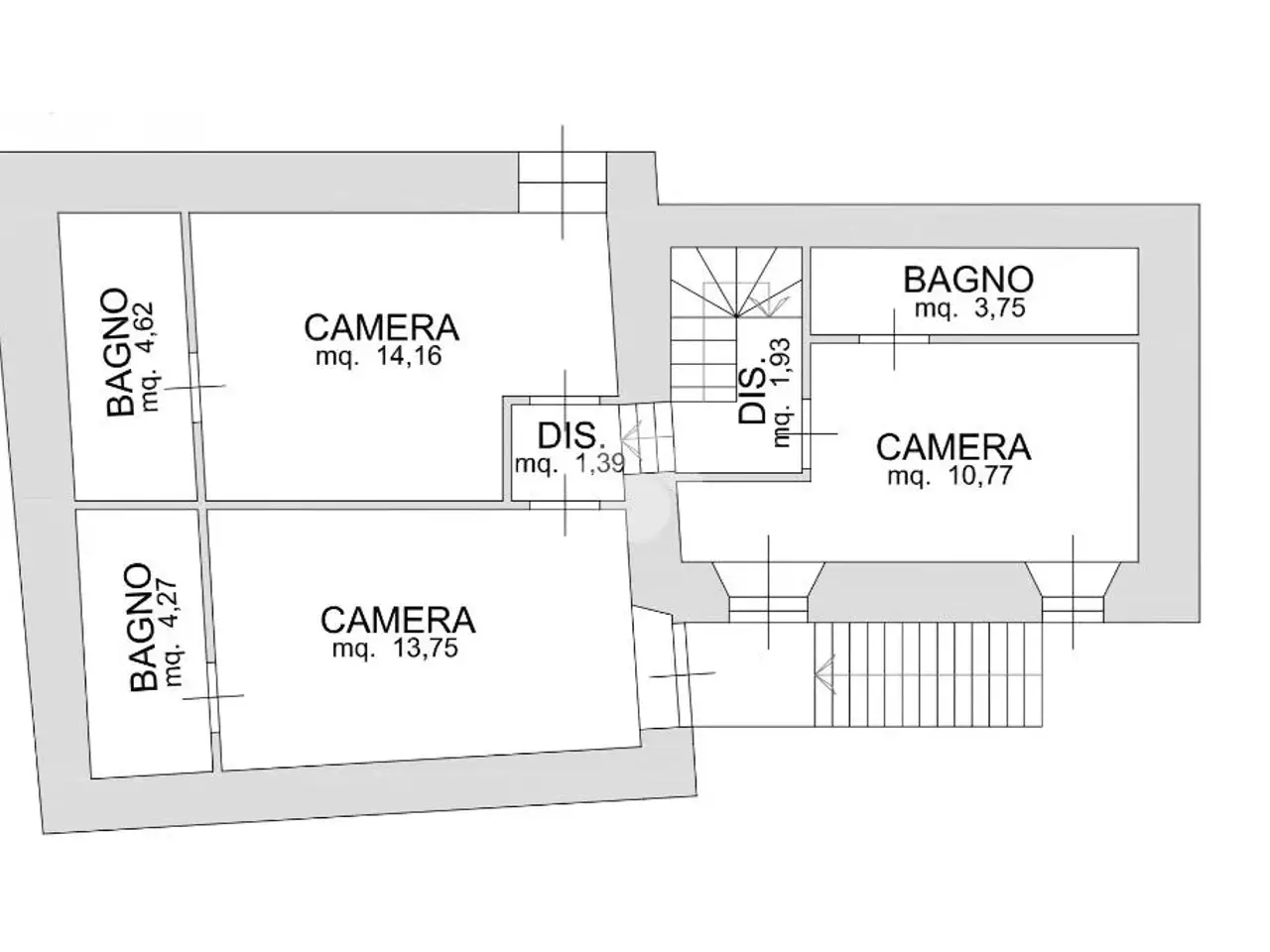 Albergo in Via Filippo Turati 9, Manerba Del Garda, {3} - Planimetria 1