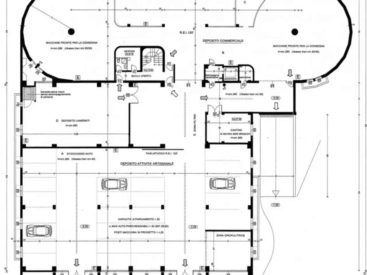 Negozio in Via Giacchetti 134, Gorla Minore, {3} - Planimetria 1