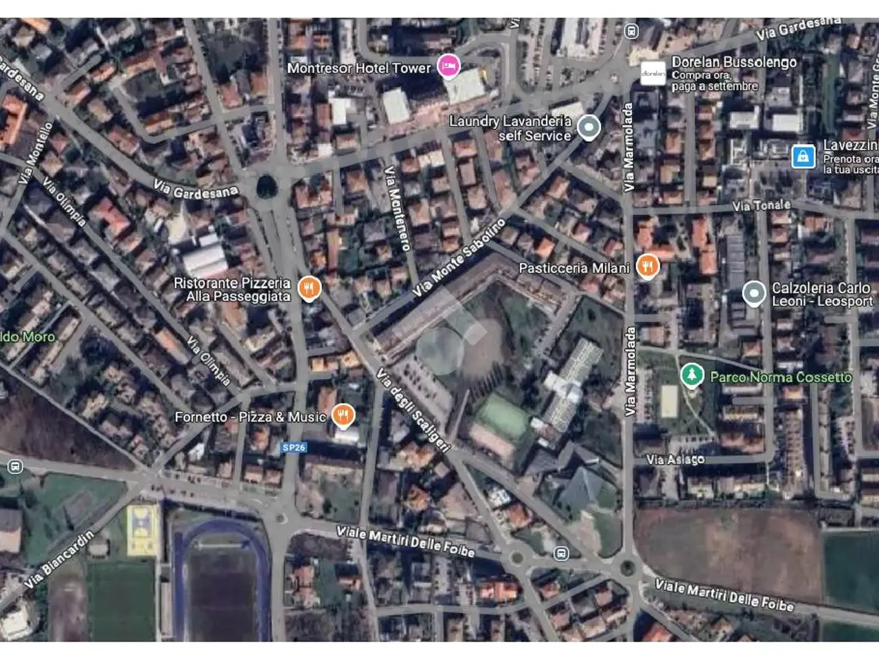 Negozio in Via Monte Sabotino 48, Bussolengo, {3} - Planimetria 1