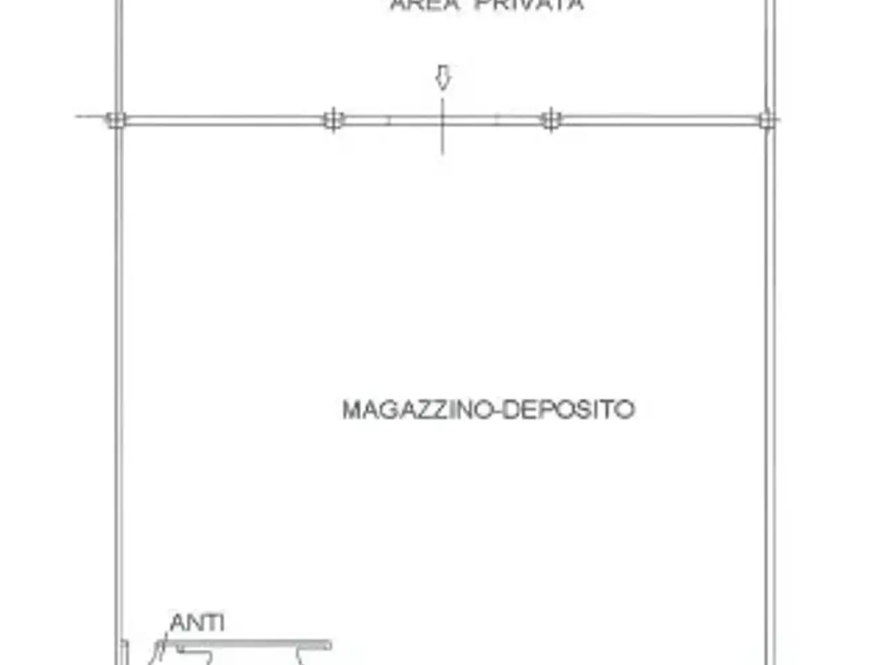 Capannone in Via Canaletto 22, Bastiglia, {3} - Planimetria 1