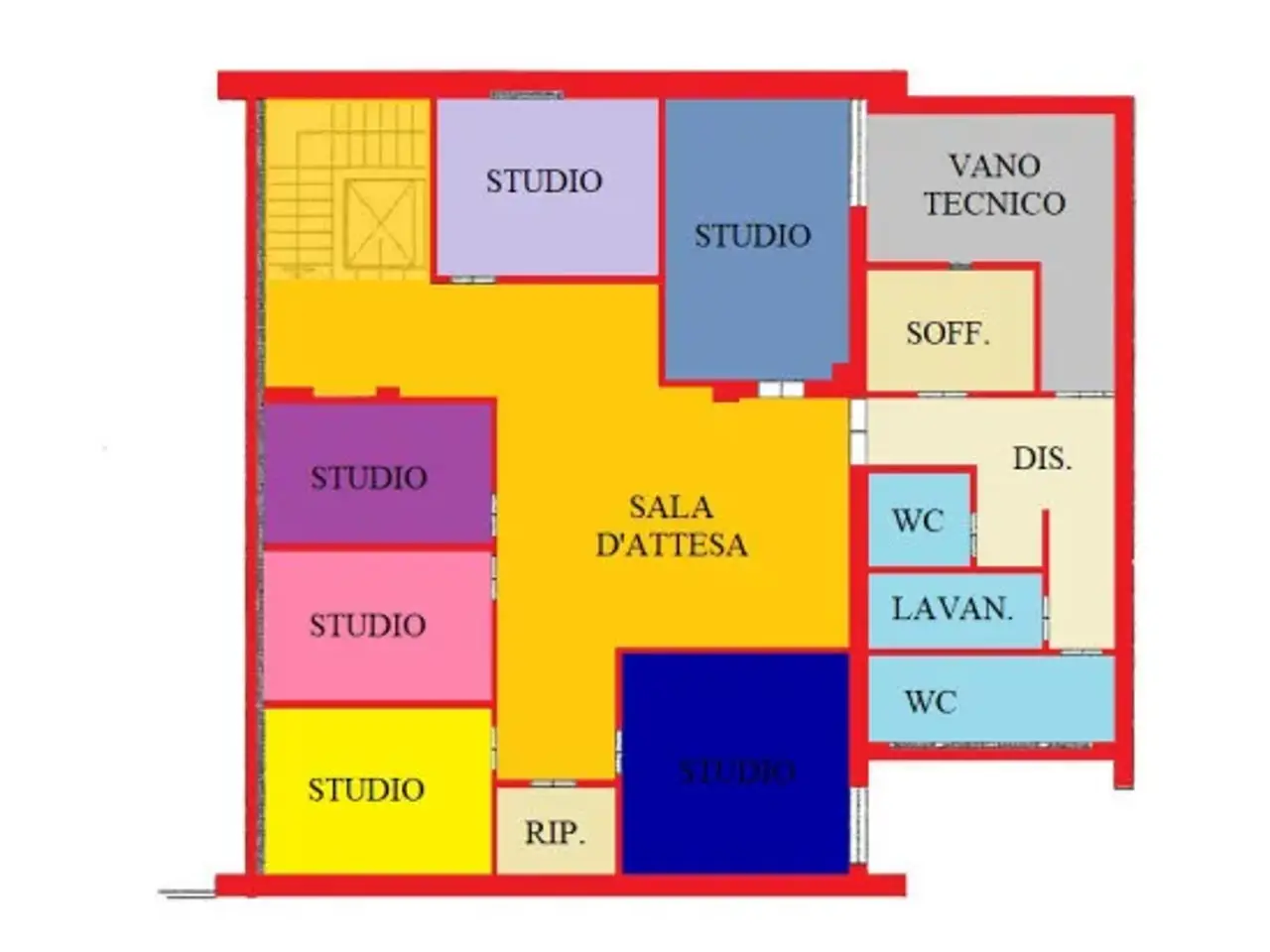 Ufficio in , Pieve A Nievole, {3} - Planimetria 1