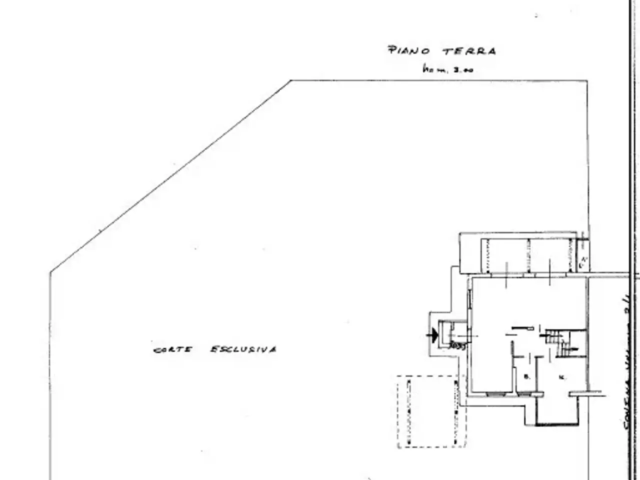 Villa in Via Telesilla, Roma - Planimetria 1