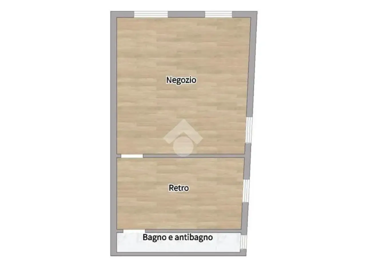 Negozio in Via Roma 155, Vigodarzere, {3} - Planimetria 1
