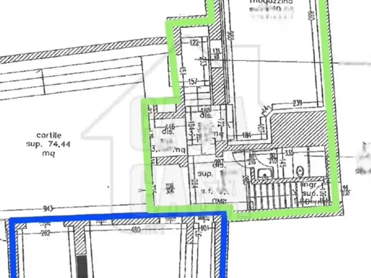 Negozio in Via Roma, Monselice, {3} - Planimetria 1