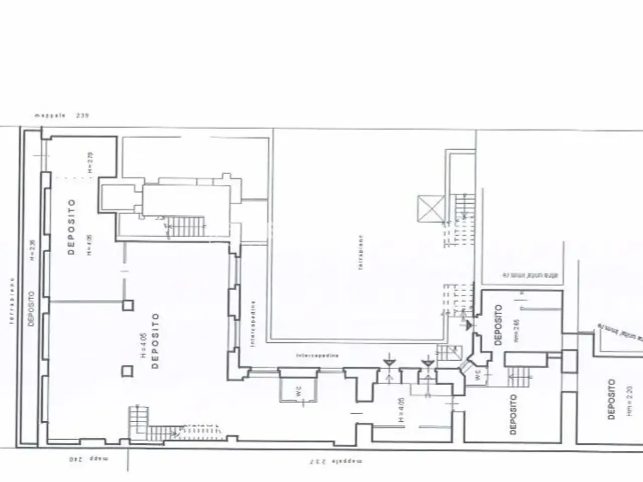 Magazzino in Via Olona 25, Milano, {3} - Planimetria 1