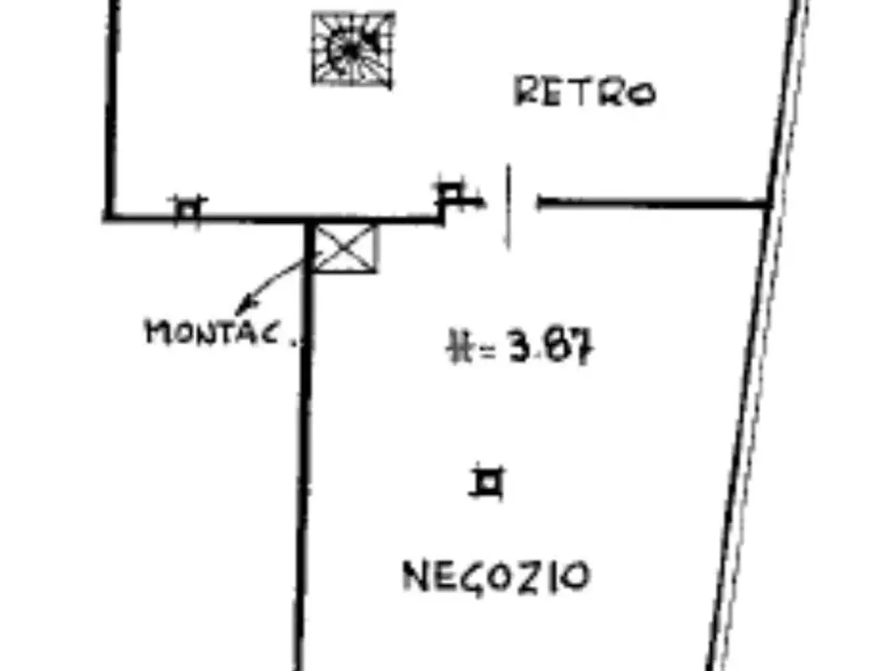 Negozio in Piazza Isolo, Verona, {3} - Planimetria 1