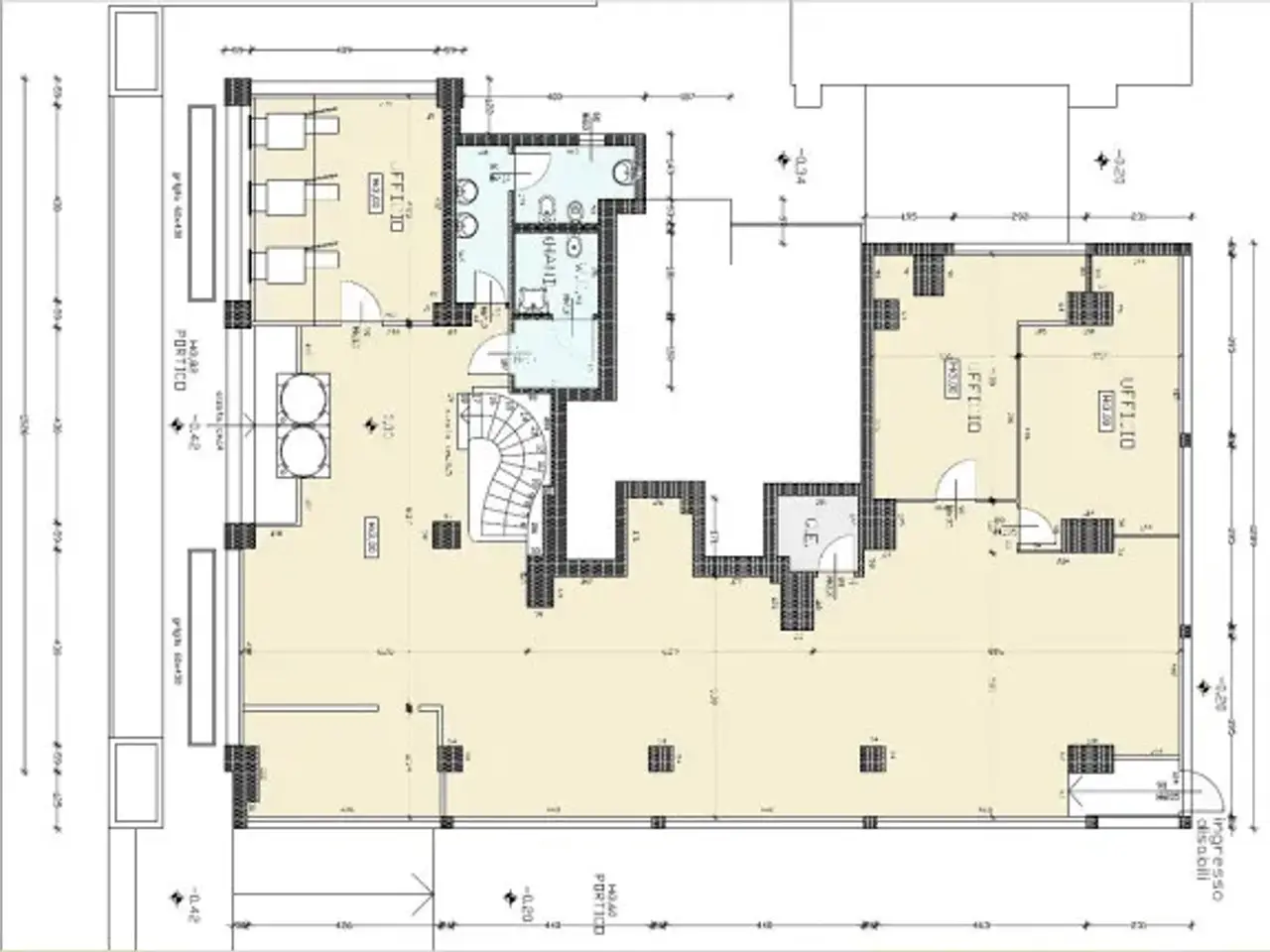 Negozio in Via Cipro 68, Brescia, {3} - Planimetria 1