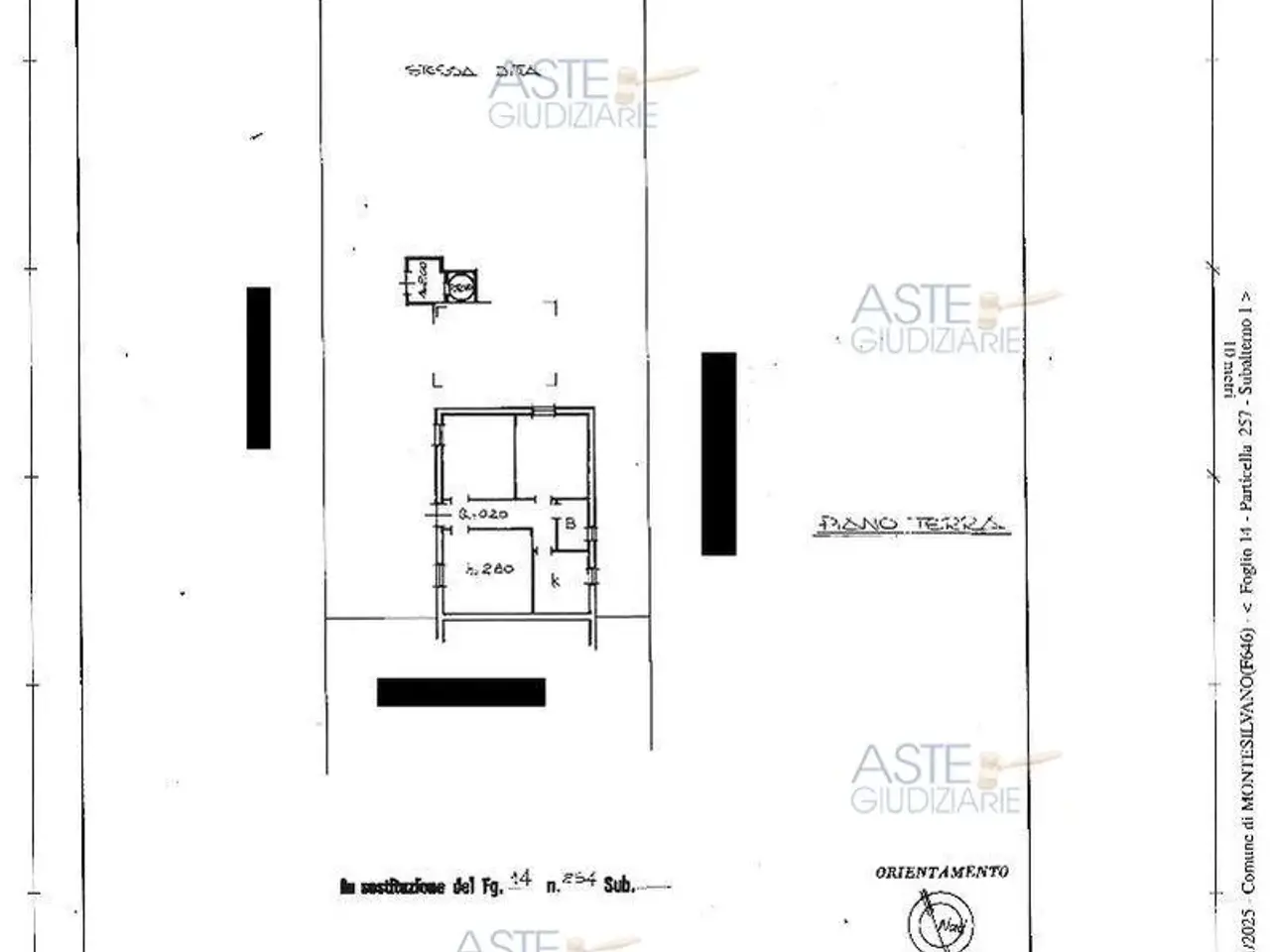 Garage in Via Gioacchino Rossini, 17, 65015 Montesilvano Pe, Italia 17, Montesilvano, {3} - Planimetria 1