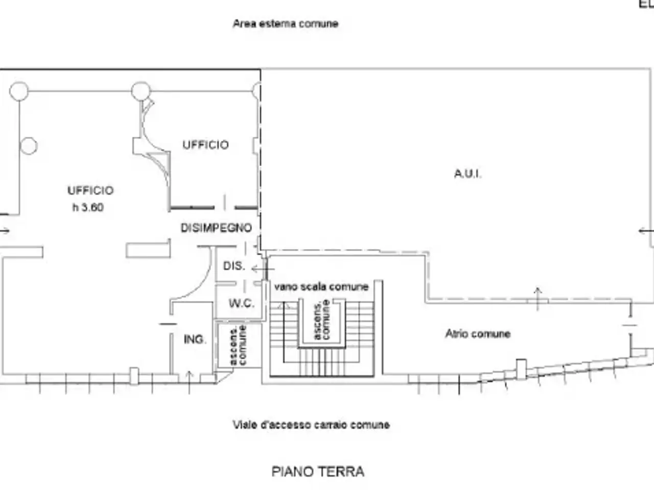 Negozio in Via Renato Piceni, Gallarate, {3} - Planimetria 1