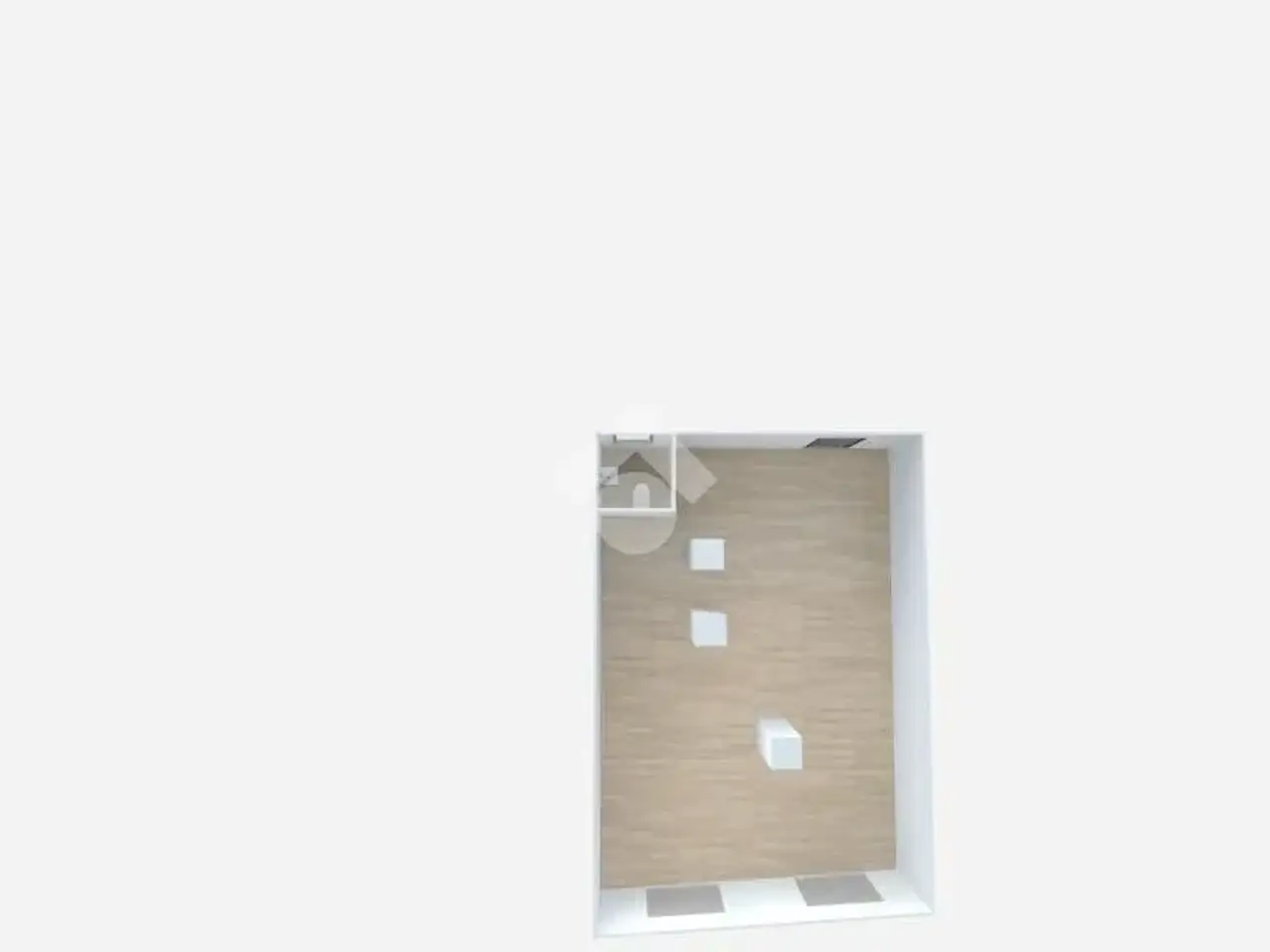 Negozio in Via Gaetano di Biasio 162, Cassino, {3} - Planimetria 1