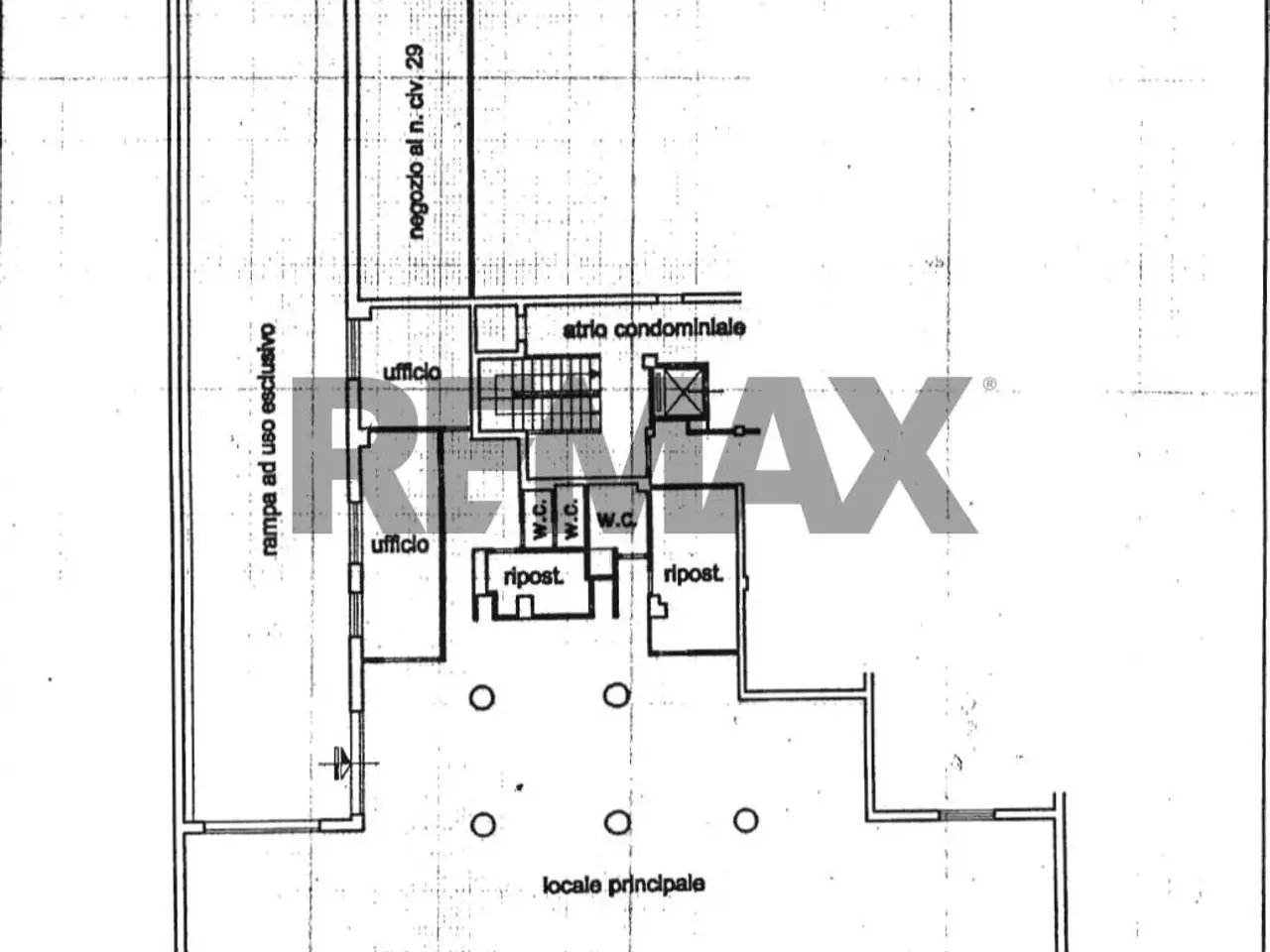Negozio in Via Appiano 31, Roma, {3} - Planimetria 1