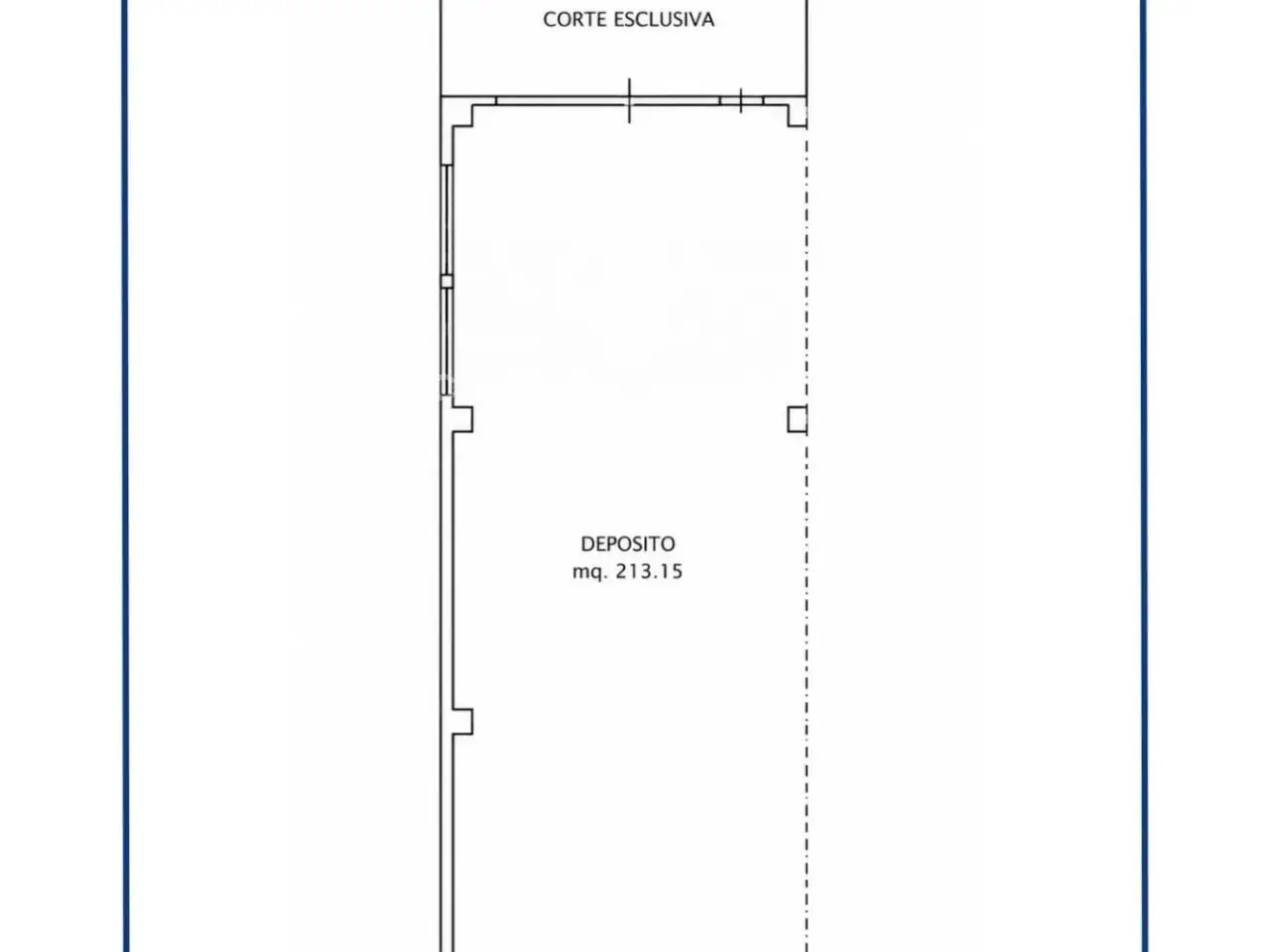 Capannone in Via del Garofano 4, Coriano, {3} - Planimetria 1
