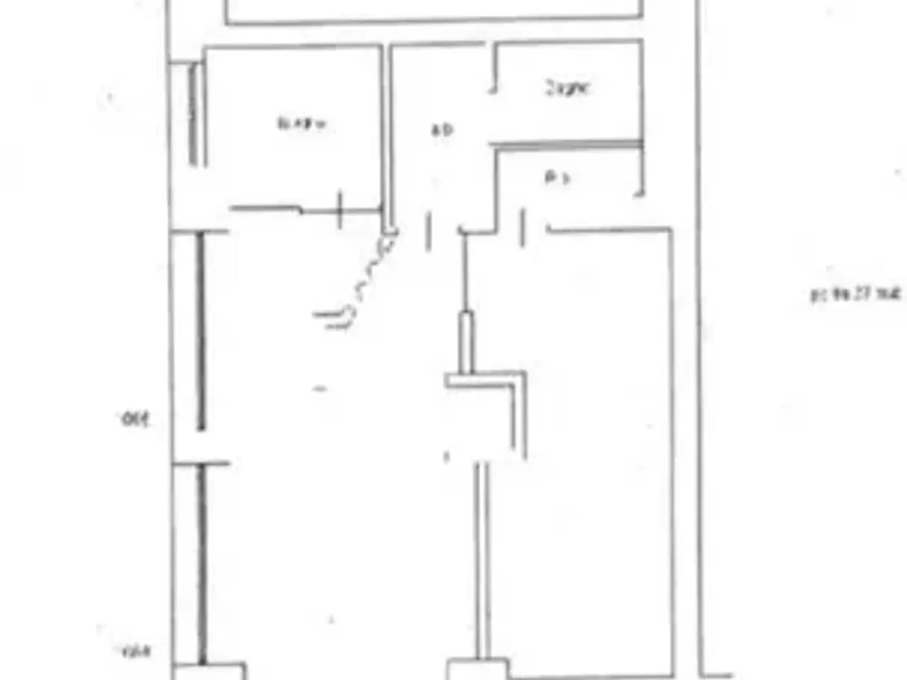 Ristorante in Via Tuscolana 1082, Roma, {3} - Planimetria 1