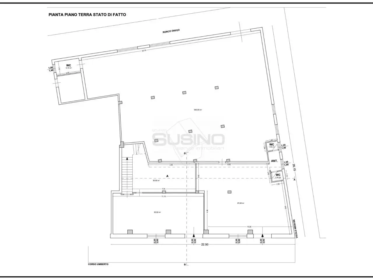 Negozio in Corso Umberto 135, Siracusa, {3} - Planimetria 1