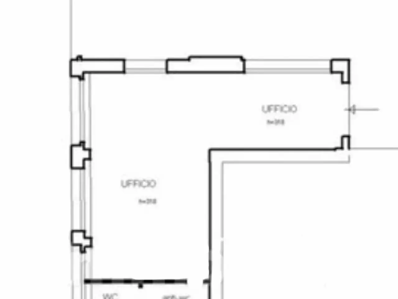 Ufficio in , Firenze, {3} - Planimetria 1