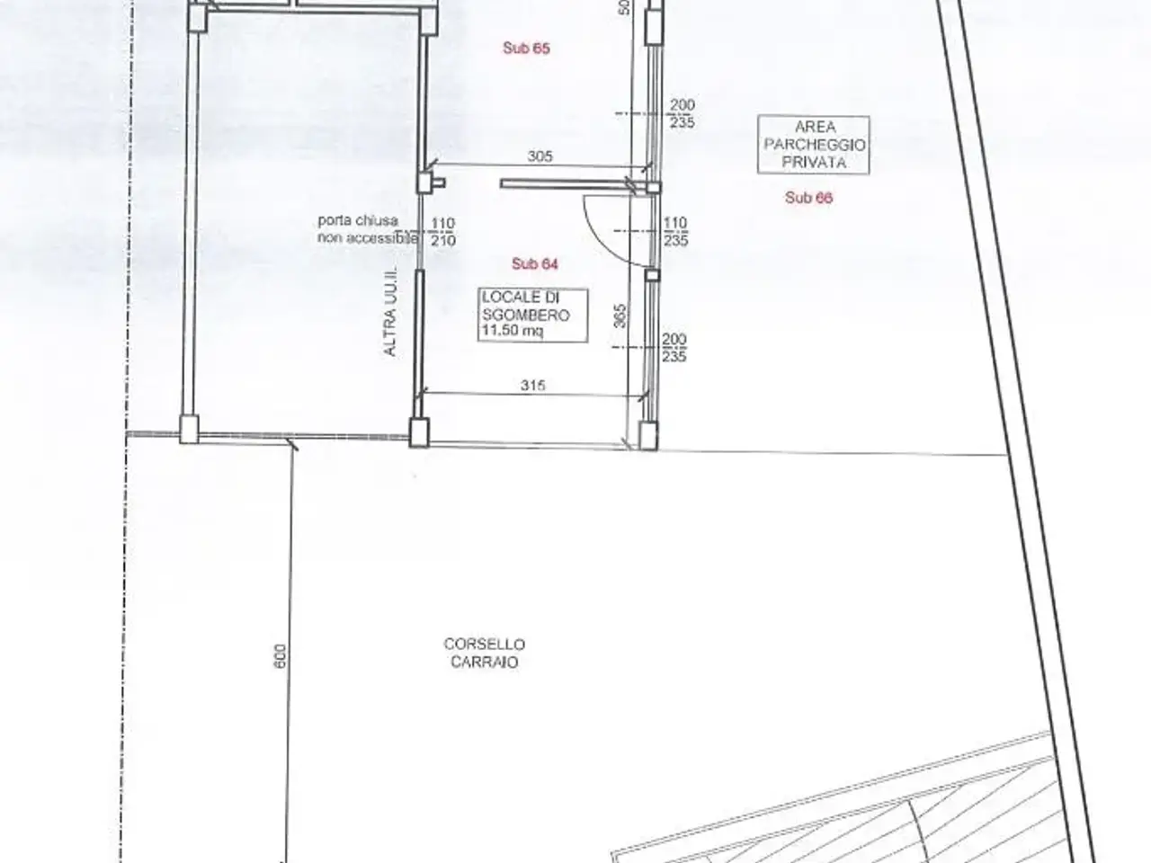 Negozio in Via Torino 63, Bruino, {3} - Planimetria 1