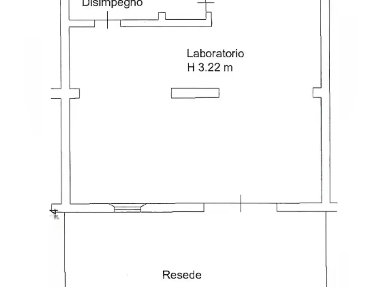 Locale commerciale in , Santa Croce Sull'Arno, {3} - Planimetria 1