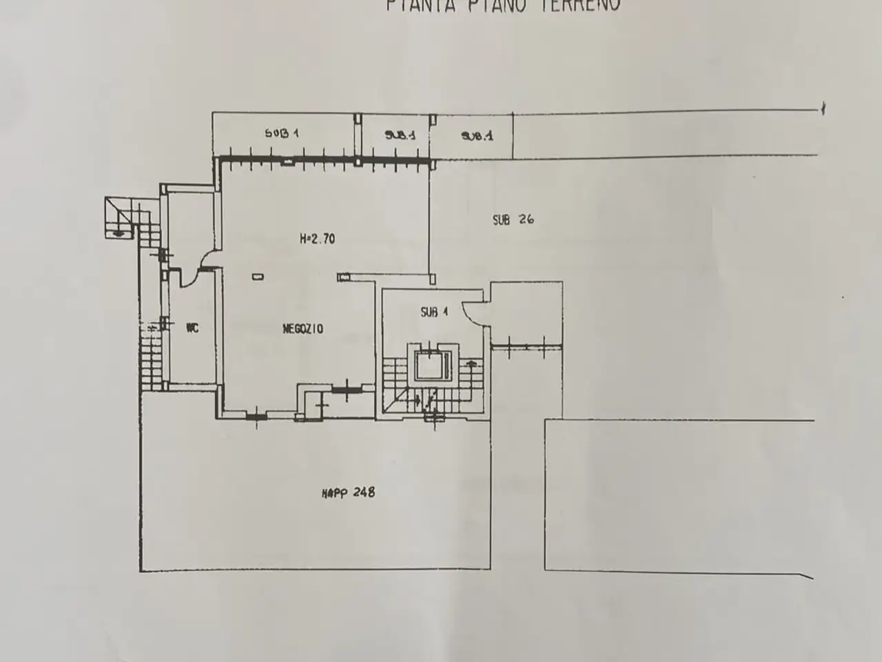 Negozio in Via Sorteni 7, Monza, {3} - Planimetria 1