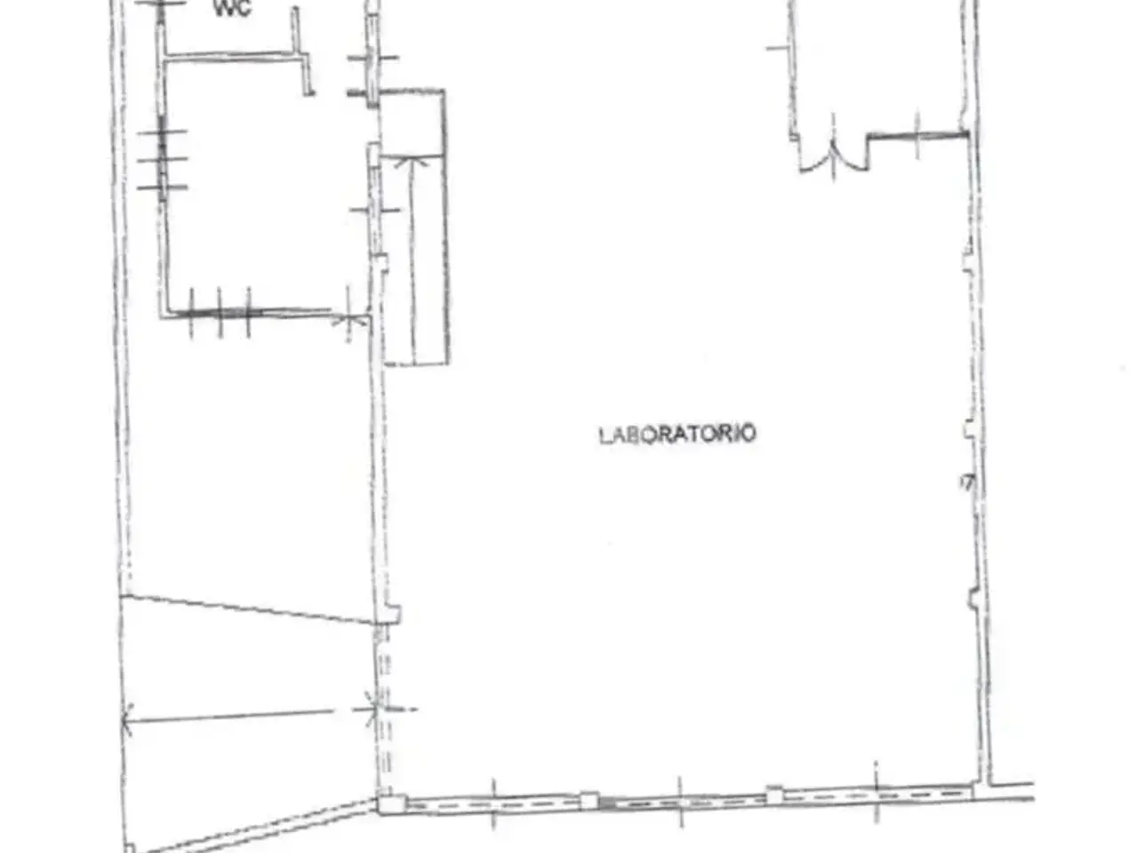 Capannone in Via S. Pellico, Trezzo Sull'Adda, {3} - Planimetria 1