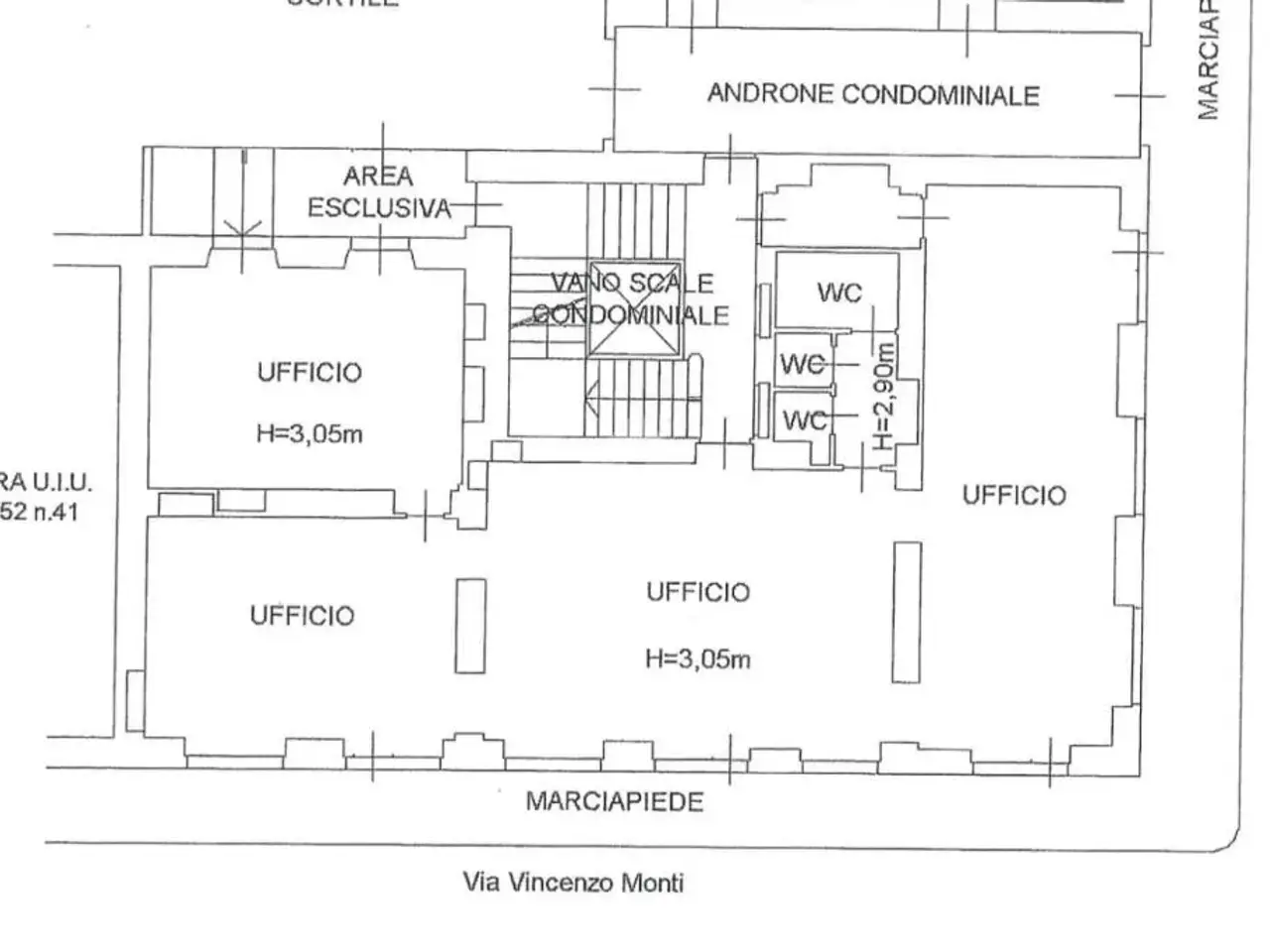 Ufficio in Via Pietro Giuria 40, Torino, {3} - Planimetria 1