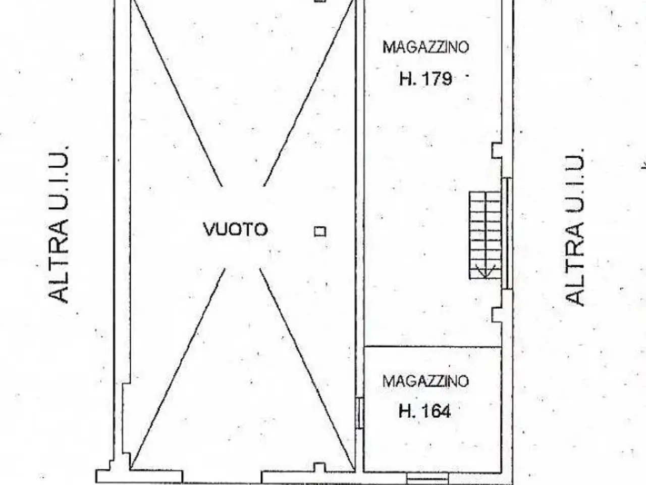 Magazzino, Cecina - Planimetria 1