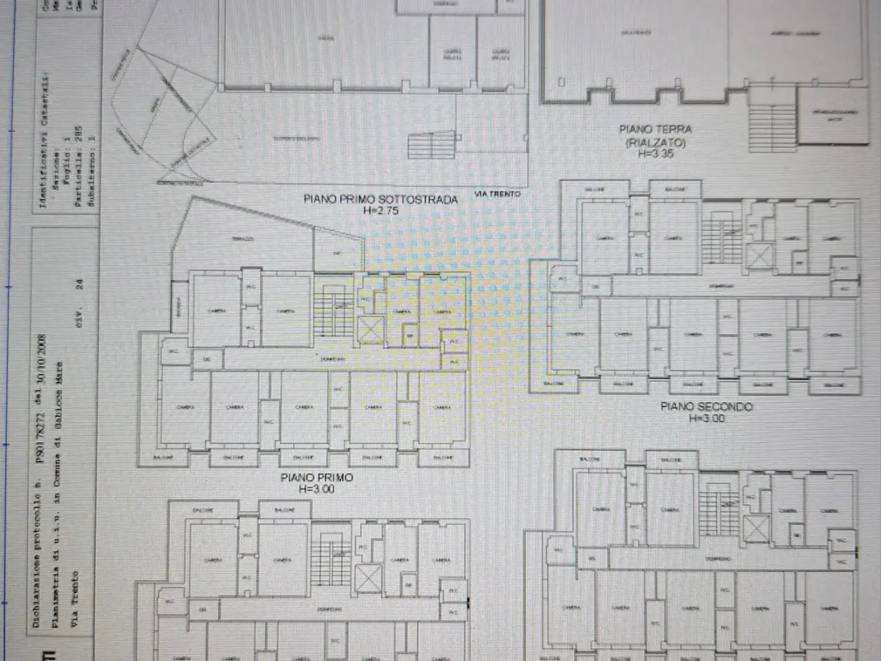 Albergo in , Gabicce Mare, {3} - Planimetria 1
