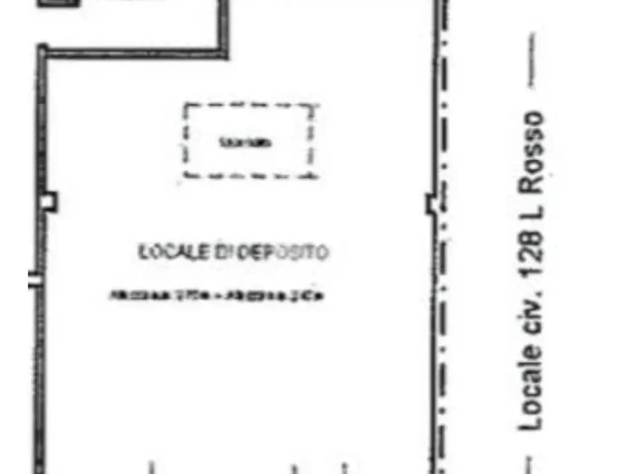 Magazzino in Via Borzoli, Genova, {3} - Planimetria 1