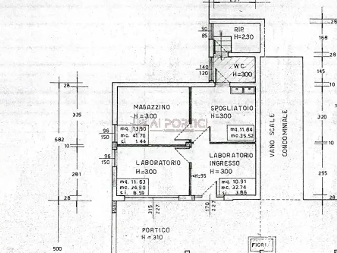 Negozio in Via Alcide De Gasperi, Camponogara, {3} - Planimetria 1