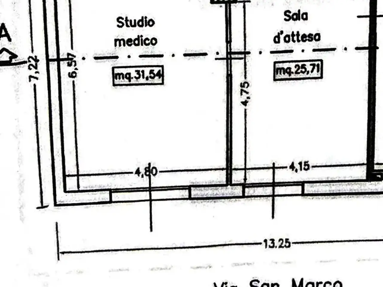 Negozio in Via San Marco 6, Santa Flavia, {3} - Planimetria 1