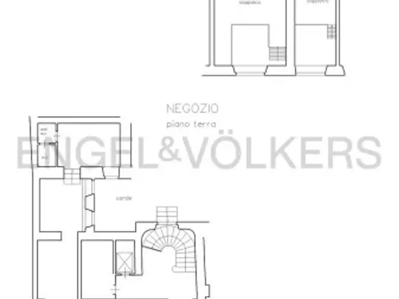 Negozio in Via Baccina, Roma, {3} - Planimetria 1