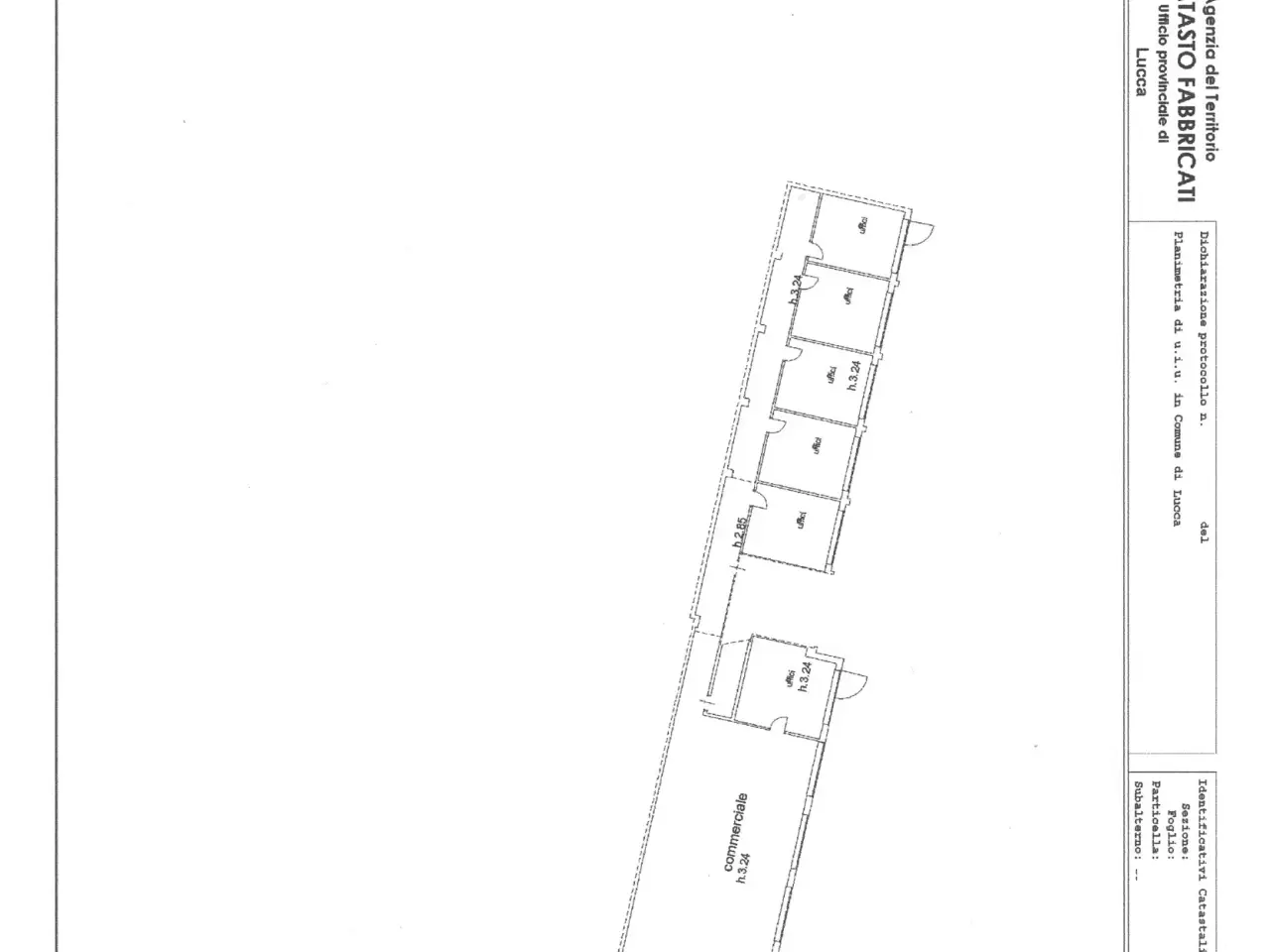 Locale commerciale in S. Concordio 55100, Lucca, {3} - Planimetria 1