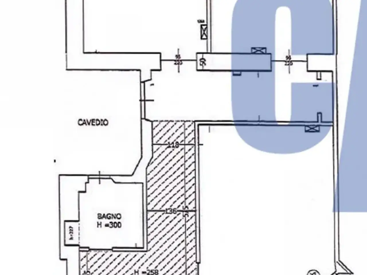 Ufficio in Via Vittor Pisani, Milano, {3} - Planimetria 1