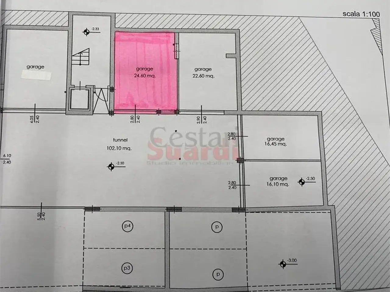 Parcheggio chiuso in Cimone, Cimone, {3} - Foto 1