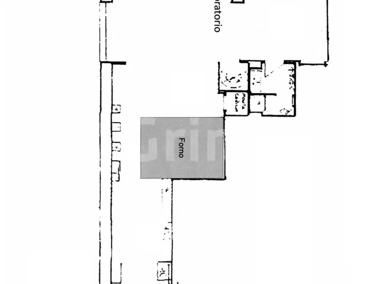 Laboratorio in Via Largo Marcello Malpighi, Perugia, {3} - Planimetria 1