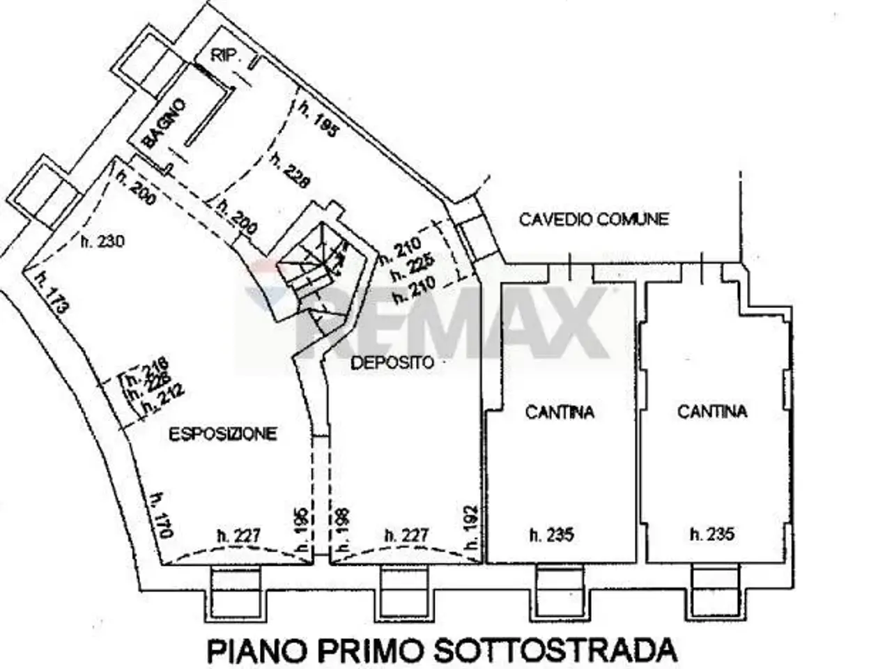 Negozio in Piazza del Popolo 4, Salsomaggiore Terme, {3} - Planimetria 1