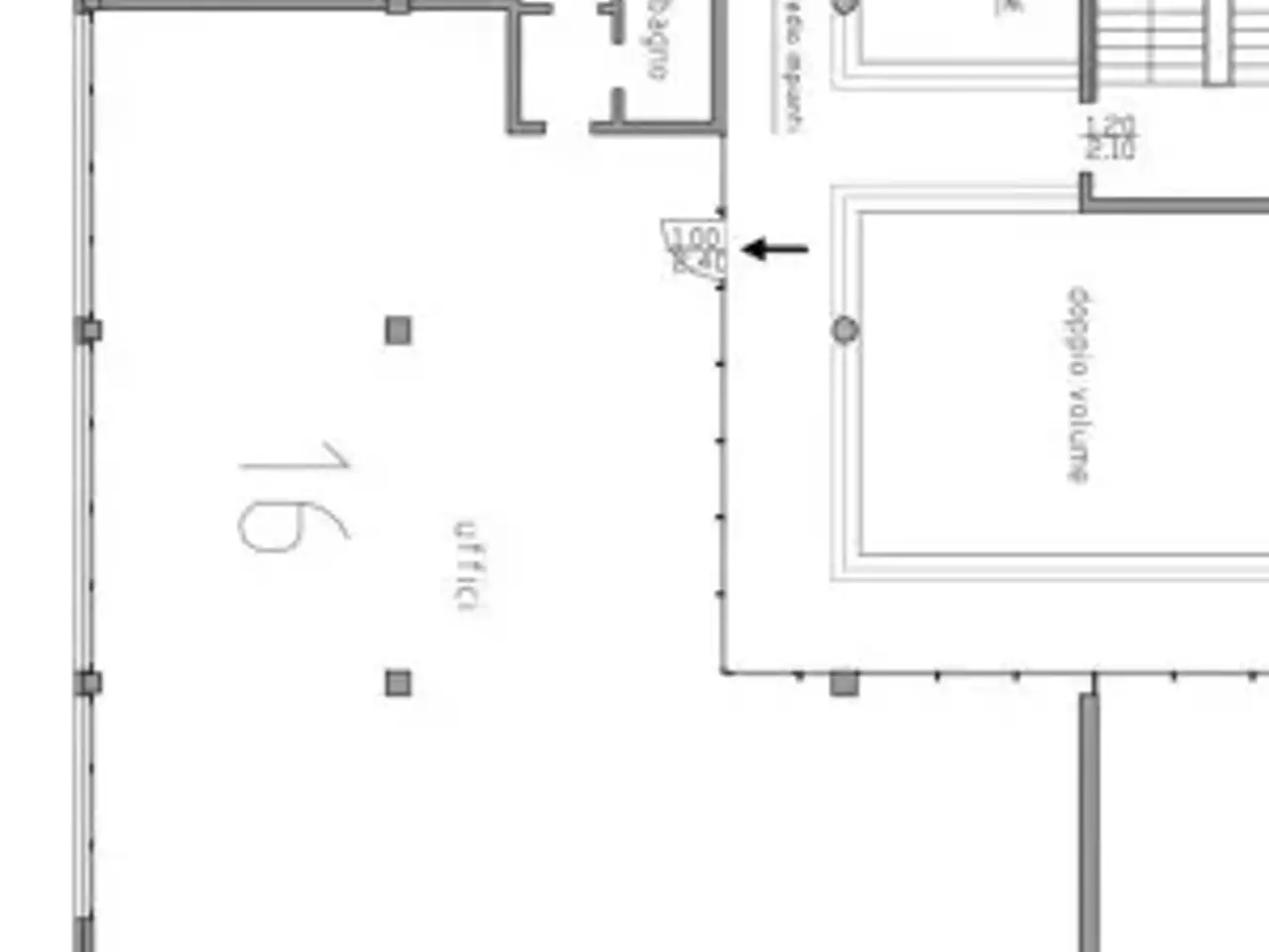 Ufficio in Via 25 Aprile 5, Pero, {3} - Planimetria 1