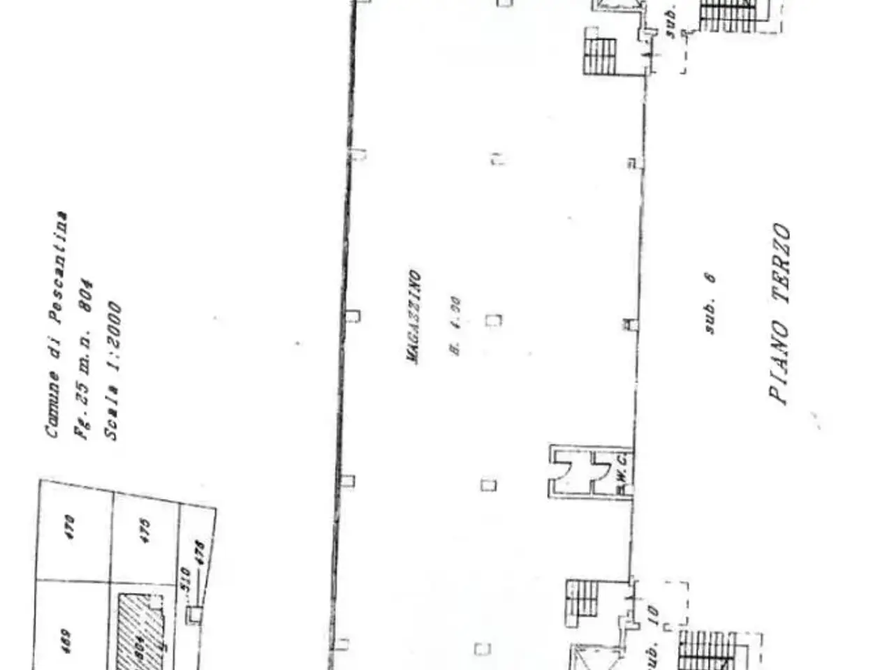 Magazzino in Via Mirandola 45, Pescantina, {3} - Planimetria 1