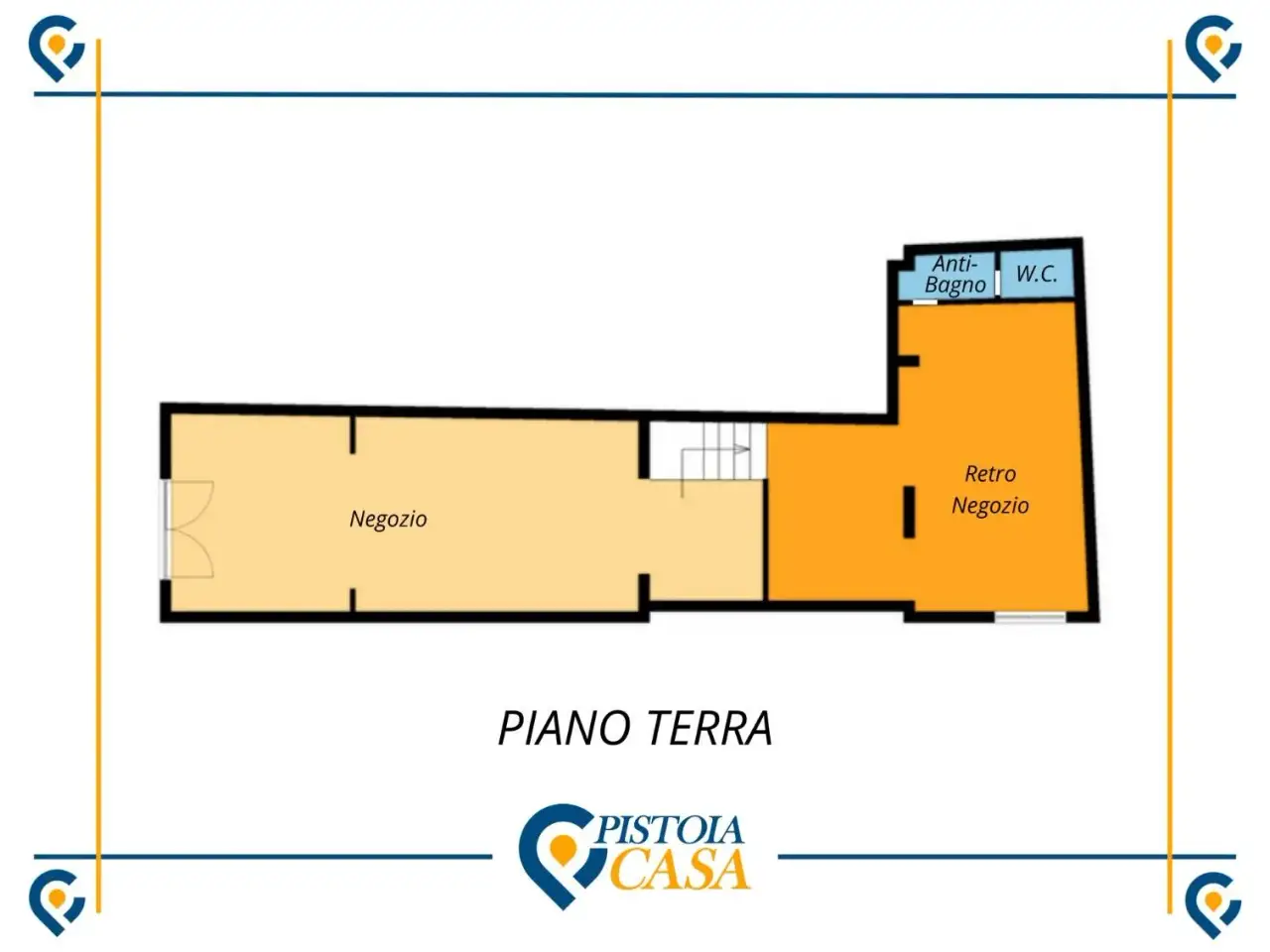 Negozio in , Pistoia, {3} - Planimetria 1
