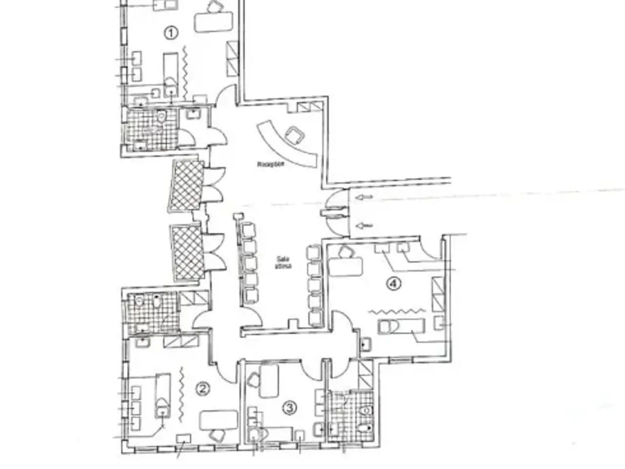 Ufficio in Via Francesco Minerva 8b, Lecce, {3} - Planimetria 1
