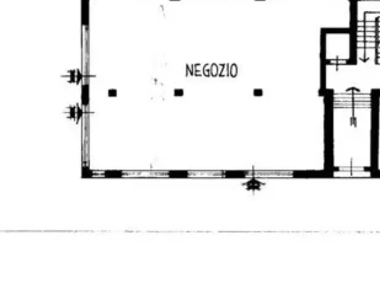 Negozio in Via Rodolfo Boselli, Piacenza, {3} - Planimetria 1