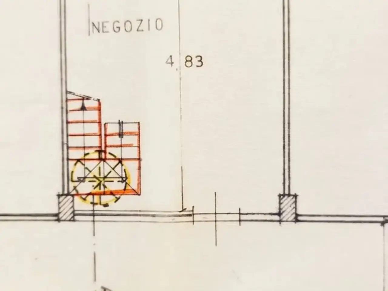Negozio in Viale Ceccarini 63, Riccione, {3} - Planimetria 1