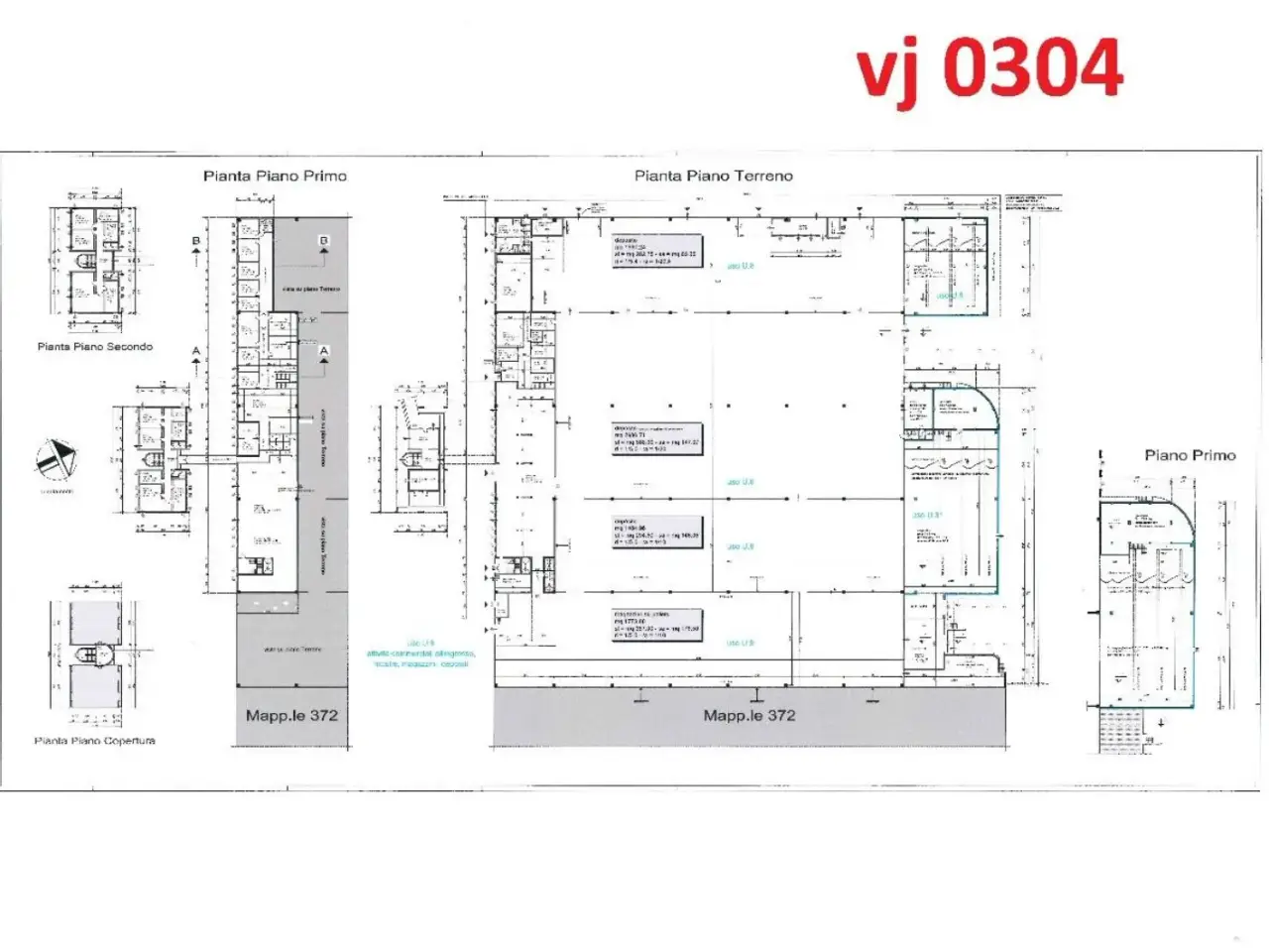 Capannone in Via Bruno Buozzi 15, Cavriago, {3} - Planimetria 1
